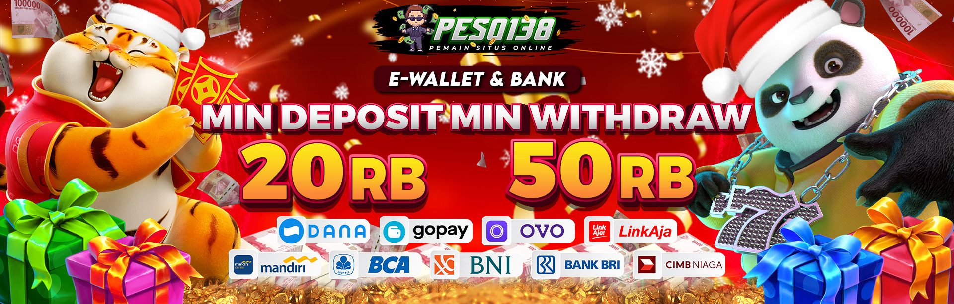 Minimal Deposit Peso138