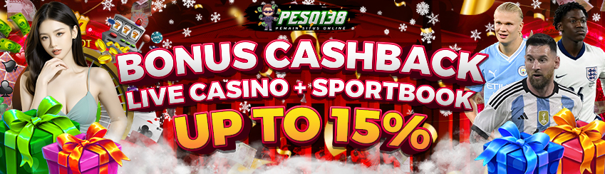 Bonus Cashback Sportsbook UP TO 15%